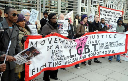 Jackie protest