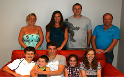 Josh and family