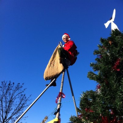 Santa at Brand St