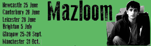 Scratch performance of Mazloom and other upcoming events