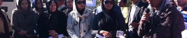 Demo in Kabul against deportations to Afghanistan
